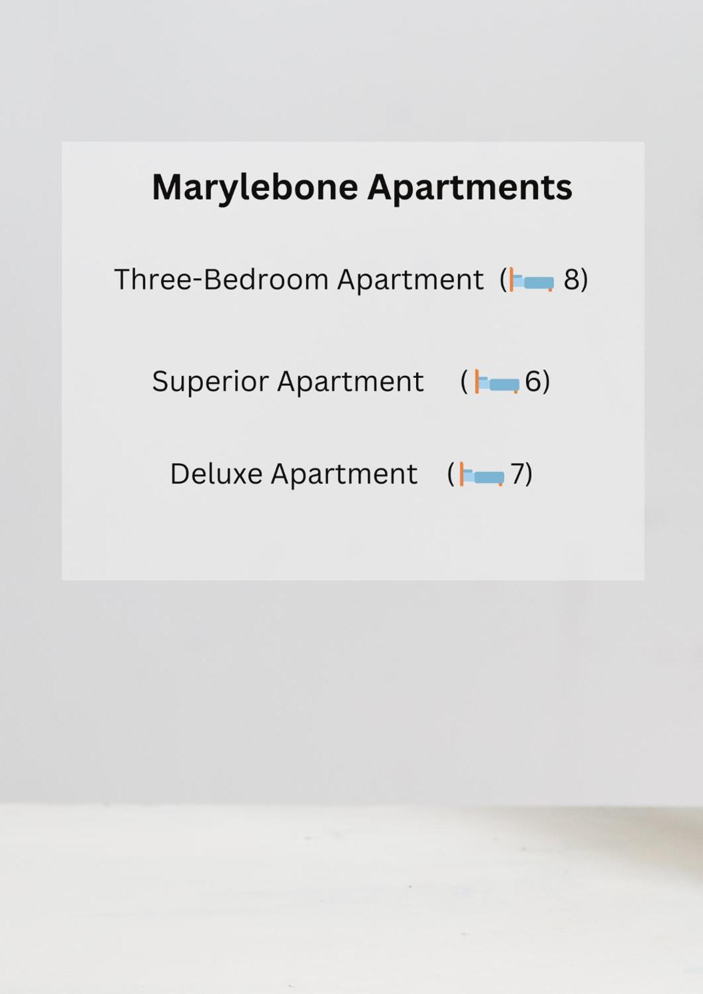 Marylebone Apartments London Bagian luar foto